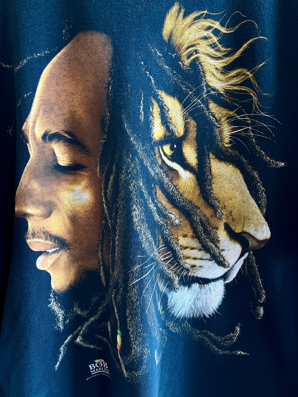 Vintage Bob Marley Lion ’00s T-Shirt – XXL/XXXL