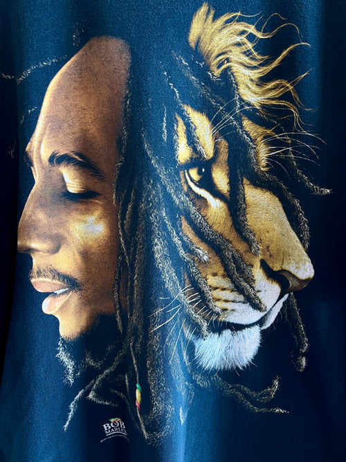 Vintage Bob Marley Lion ’00s T-Shirt – XXL/XXXL