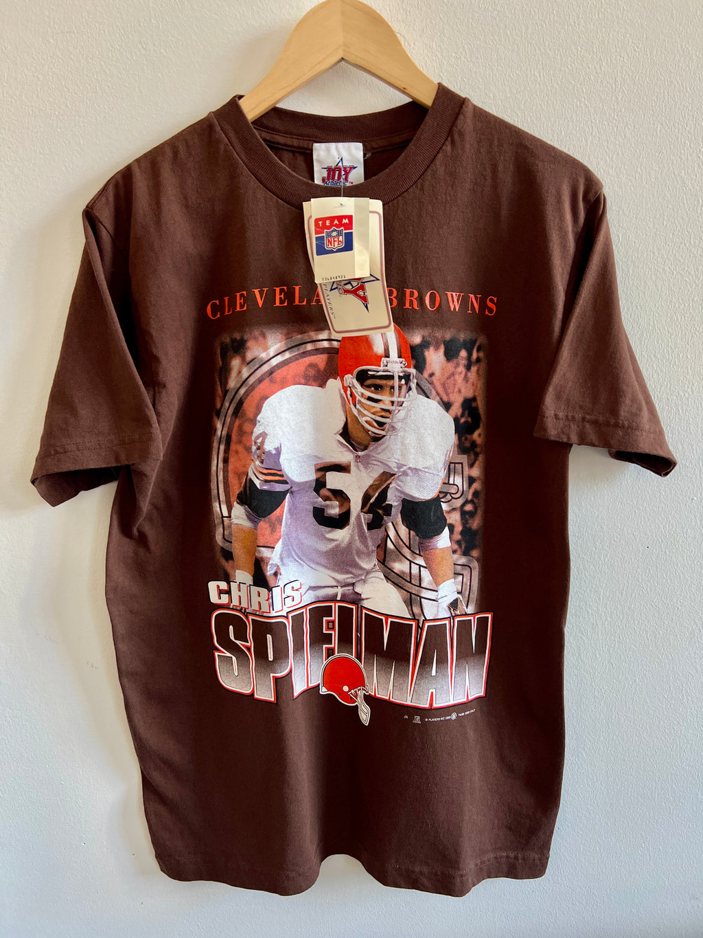 Vintage Cleveland Browns Chris Spielman ’99 T-Shirt – M