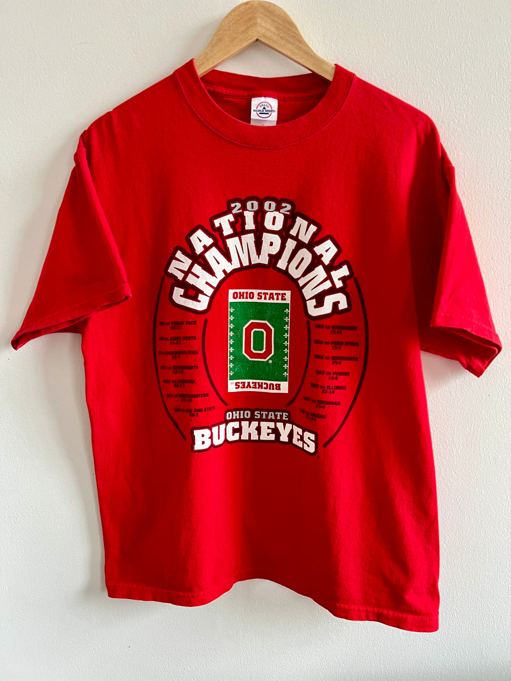 Vintage Ohio State University National Champions ’02 T-Shirt – L