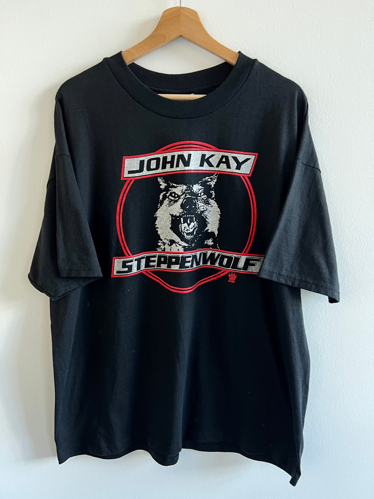 Vintage John Kay and Steppenwolf Concert ’99 T-Shirt – XL