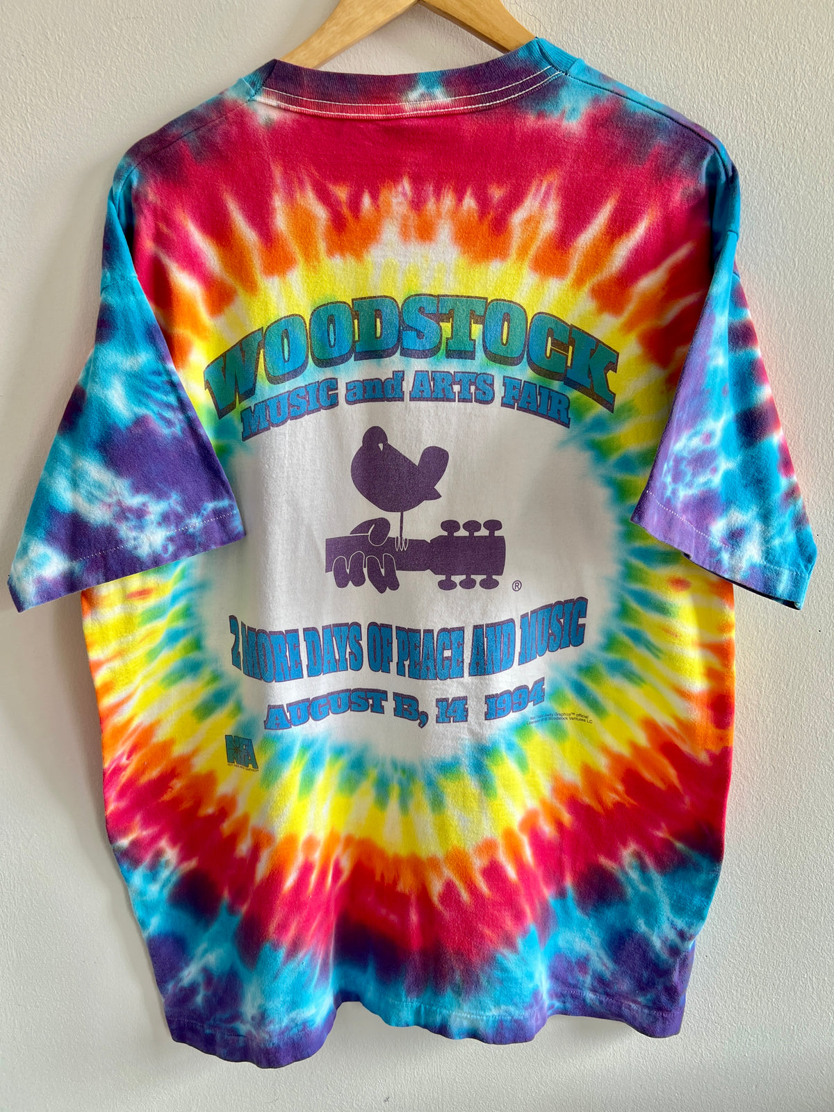 Vintage Woodstock ’94 Tie-Dye T-Shirt – XL