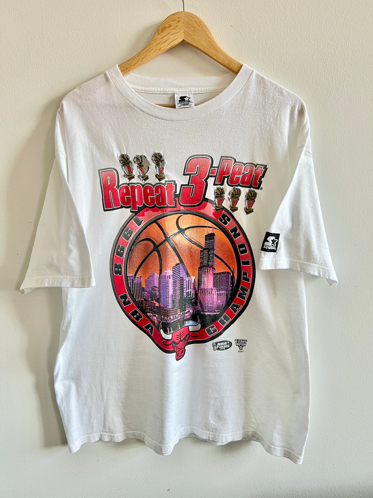 Vintage Chicago Bulls NBA Champions ’98 T-Shirt – XL