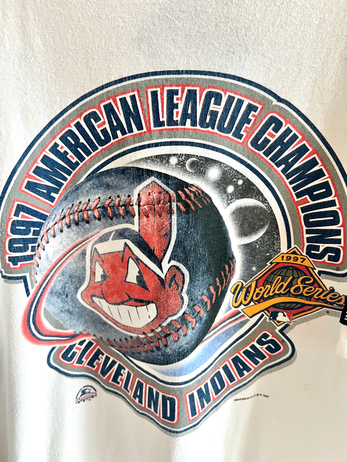 Vintage Cleveland Indians AL Champions ’97 T-Shirt – XXL