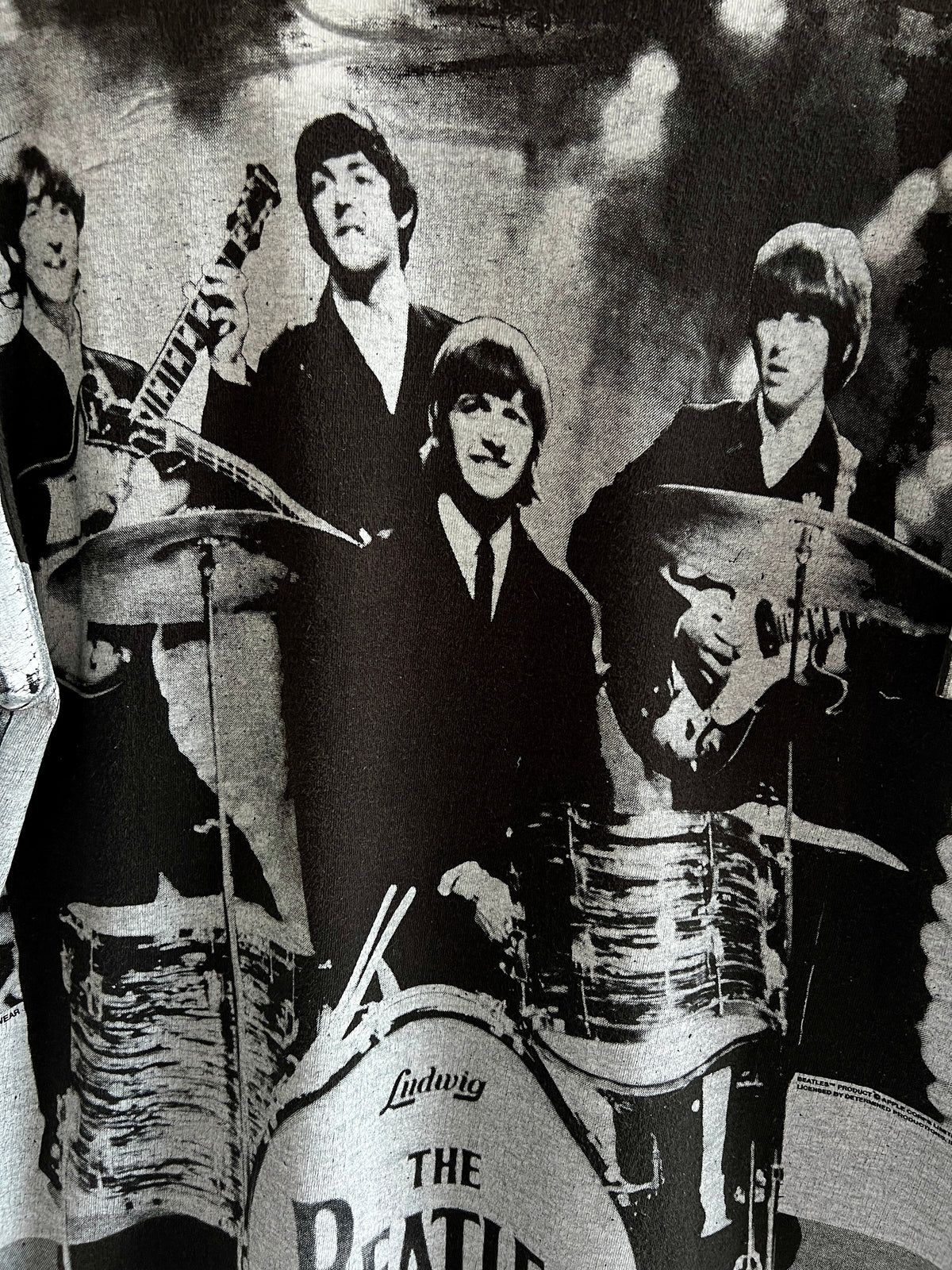 Vintage The Beatles ’90s All-Over Print T-Shirt – L