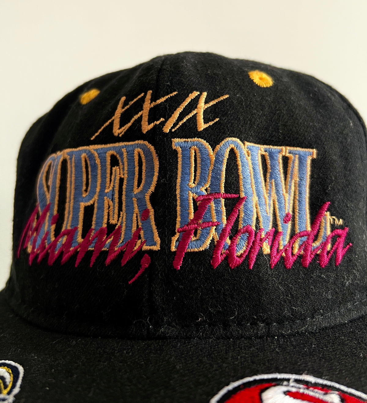Vintage Super Bowl XXIX Chargers vs. 49ers ’95 Snapback Hat