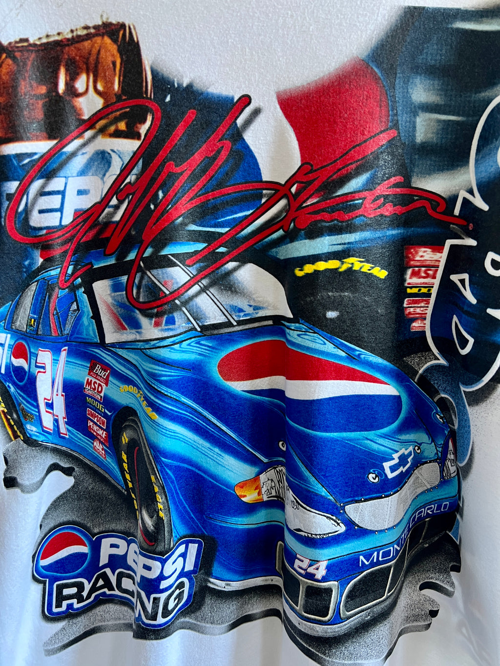 Vintage Pepsi Racing Jeff Gordon ’00 T-Shirt – XXL/XXXL