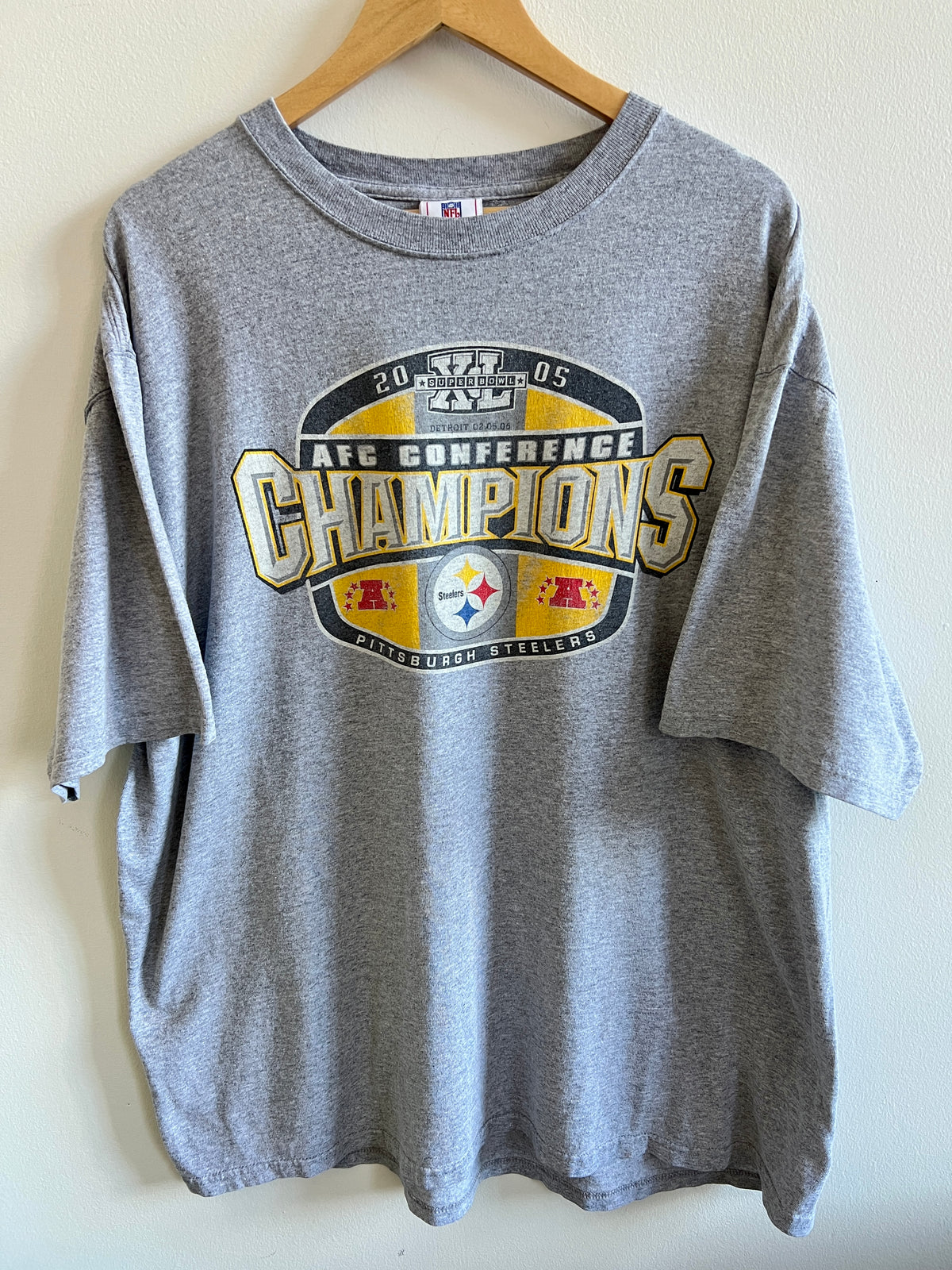 Vintage Pittsburgh Steelers AFC Champions ’06 T-Shirt – XXL