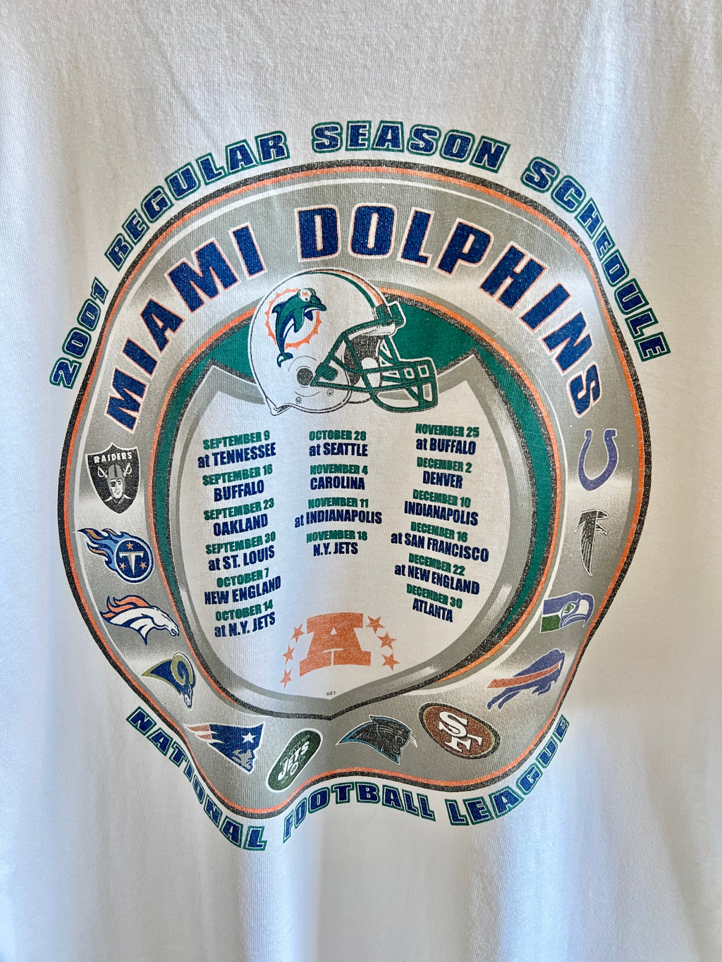 Vintage Miami Dolphins ’01 T-Shirt – XL