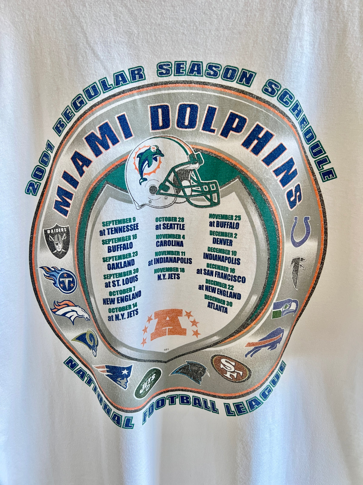 Vintage Miami Dolphins ’01 T-Shirt – XL