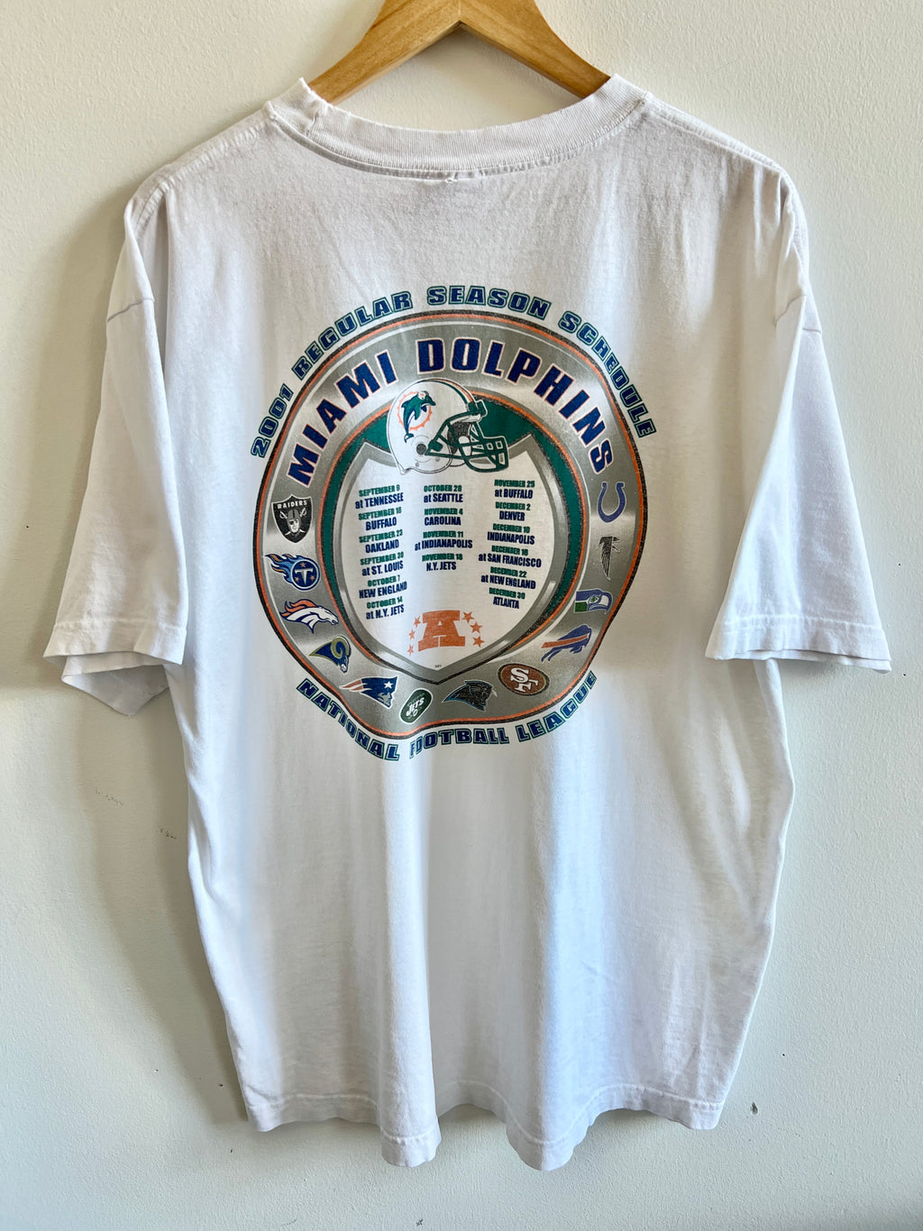 Vintage Miami Dolphins ’01 T-Shirt – XL