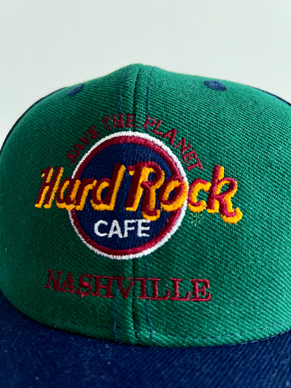 Vintage Hard Rock Cafe Nashville Tennessee ’90s Snapback Hat