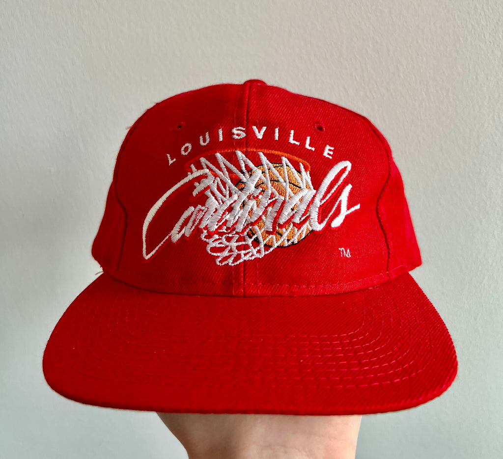 Vintage University of Louisville Basketball ’80s Snapback Hat