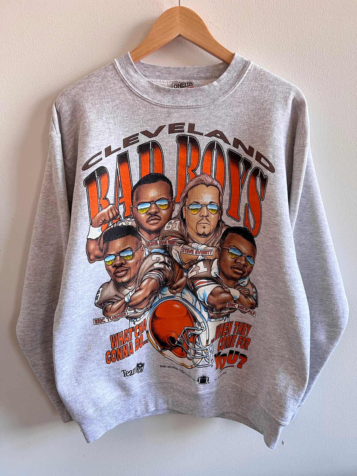 Vintage Cleveland Browns Bad Boys ’94 Crewneck Sweatshirt – L