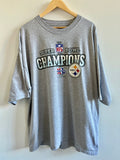 Vintage Pittsburgh Steelers Super Bowl XL Champions ’06 T-Shirt – XXL