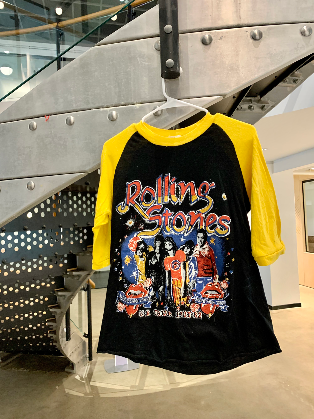 Vintage Rolling Stones US Tour 3/4 Sleeve Bootleg '81-'82 T-Shirt - M