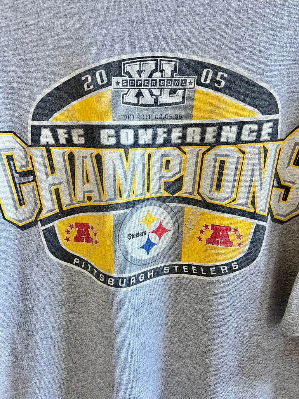 Vintage Pittsburgh Steelers AFC Champions ’06 T-Shirt – XXL