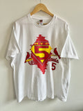 Vintage Albert Pujols St. Louis Cardinals Superman ’00s T-Shirt – XL