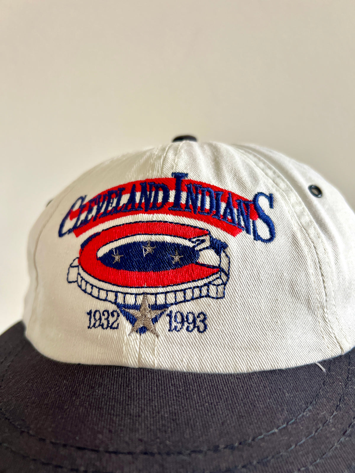 Vintage Cleveland Indians Stadium Farewell ’93 Snapback Hat