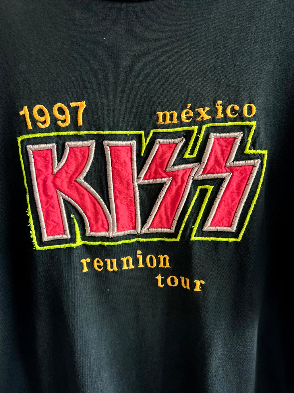 Vintage KISS Mexico Reunion Tour ’97 T-Shirt – L/XL