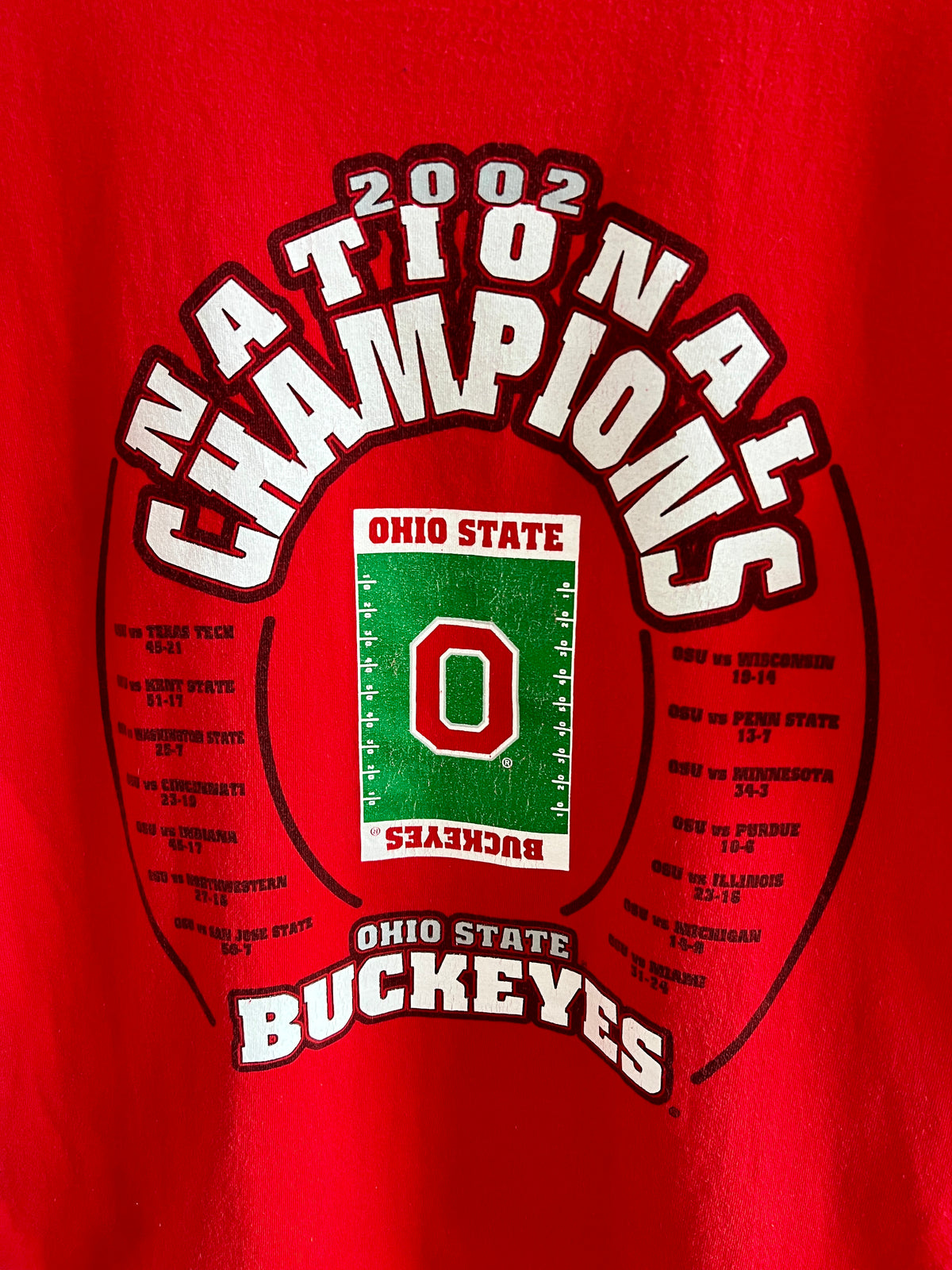 Vintage Ohio State University National Champions ’02 T-Shirt – L
