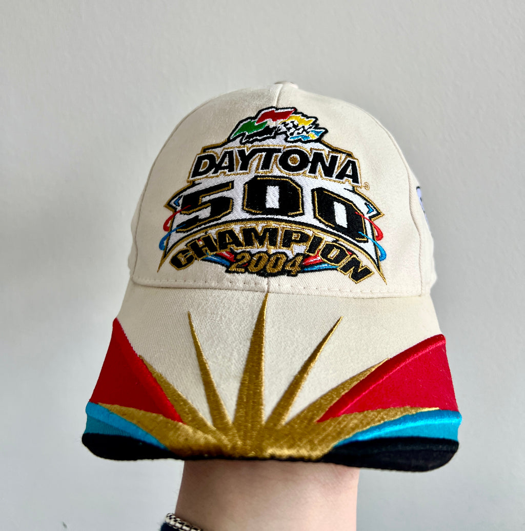 Vintage Dale Earnhardt Jr. Daytona 500 Champion ’04 Strapback Hat