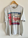 Vintage Minnesota Twins Western Division Champions ’91 Lightweight T-Shirt – XL