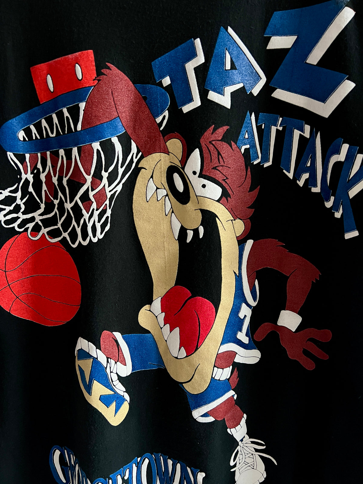 Vintage Georgetown University Tasmanian Devil ’93 T-Shirt – XL
