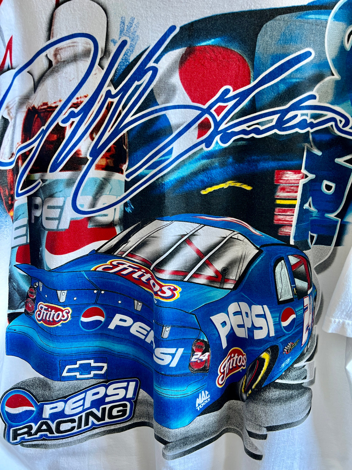 Vintage Pepsi Racing Jeff Gordon ’00 T-Shirt – XXL/XXXL