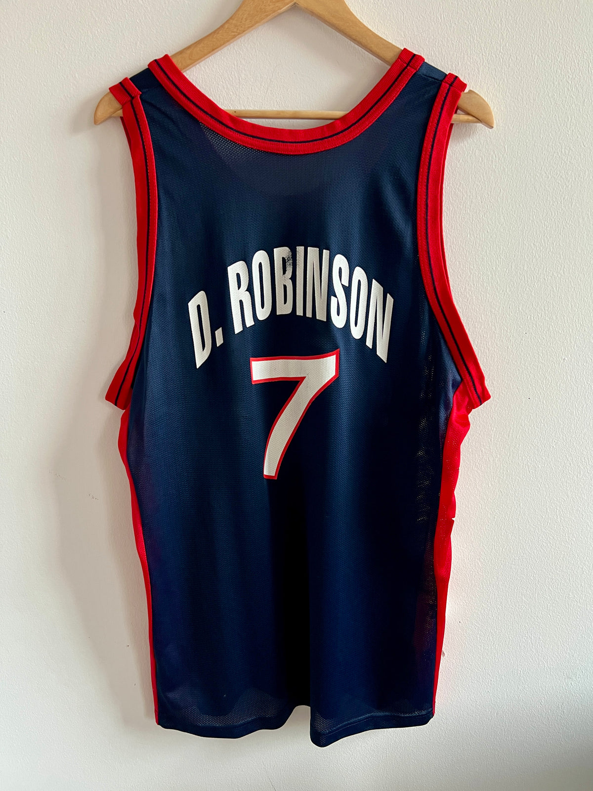 Vintage David Robinson USA Basketball Champion ’96 Jersey – L/XL