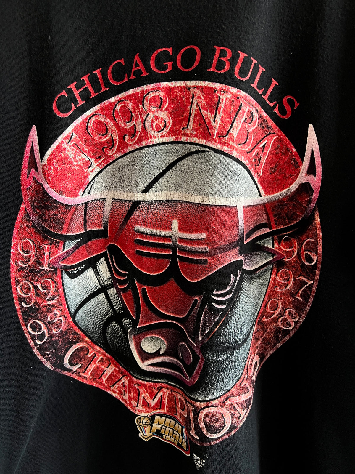Vintage Chicago Bulls NBA Champions ’98 T-Shirt – L/XL
