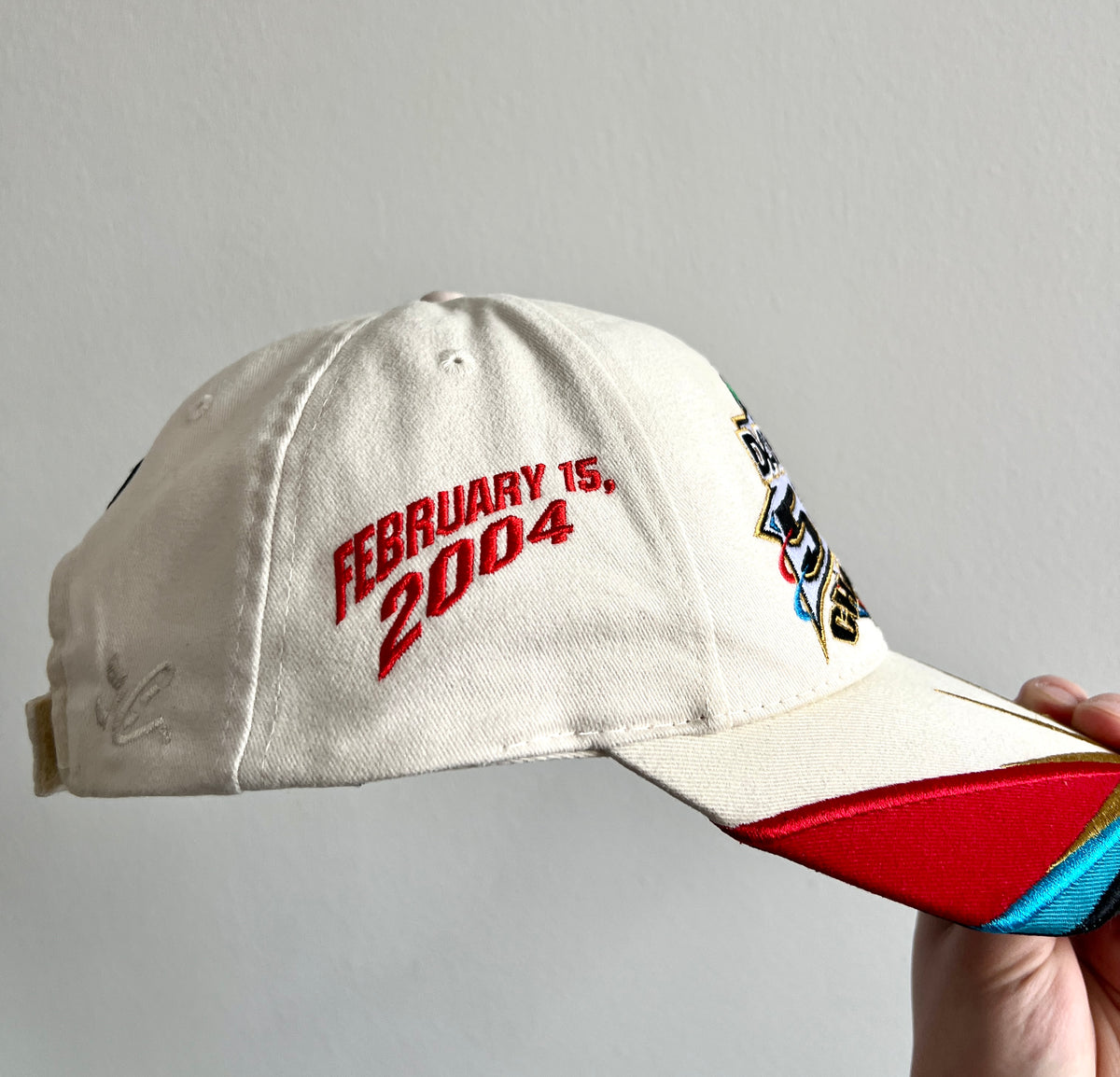 Vintage Dale Earnhardt Jr. Daytona 500 Champion ’04 Strapback Hat