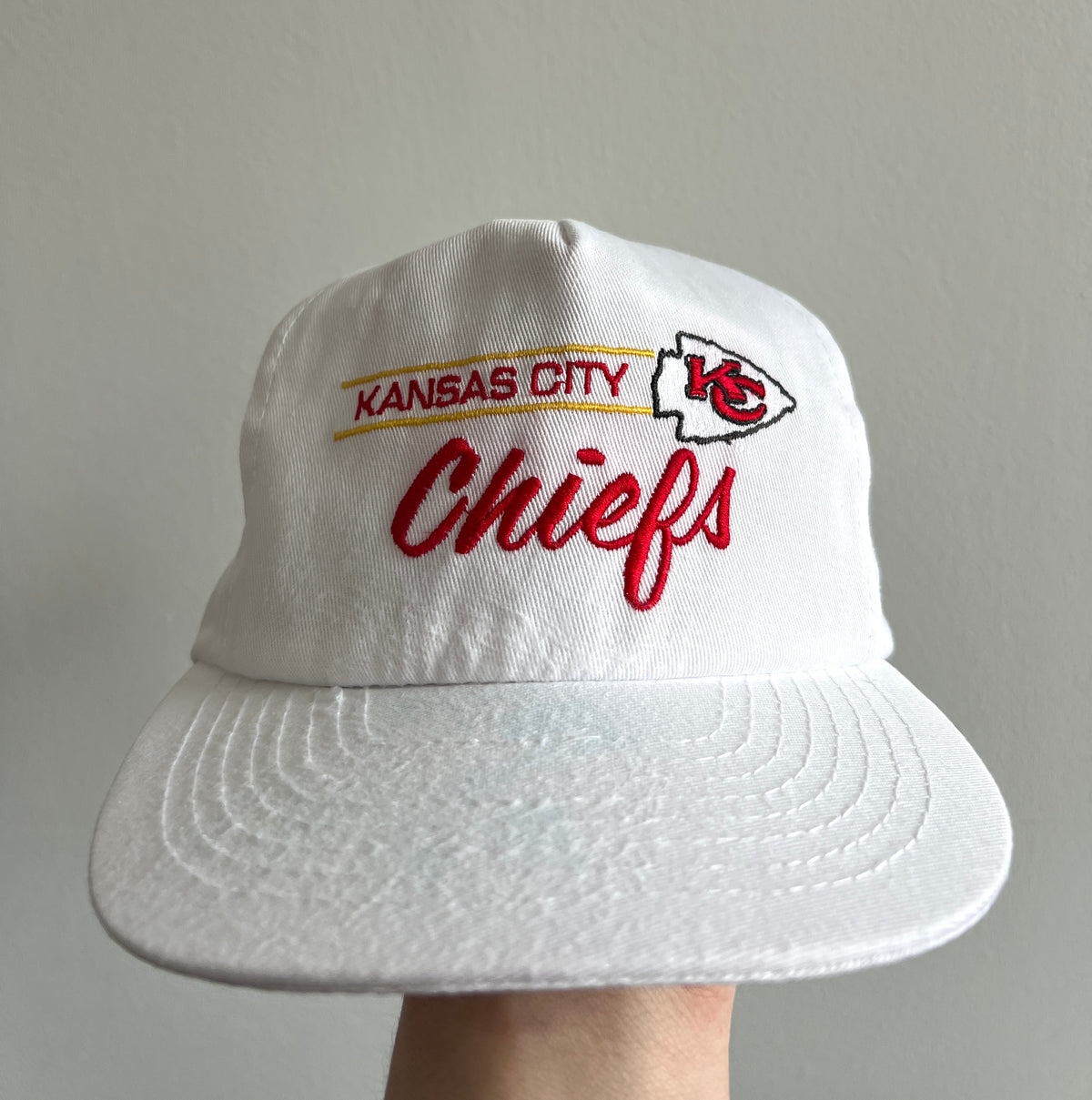 Vintage Kansas City Chiefs ’90s Snapback Hat