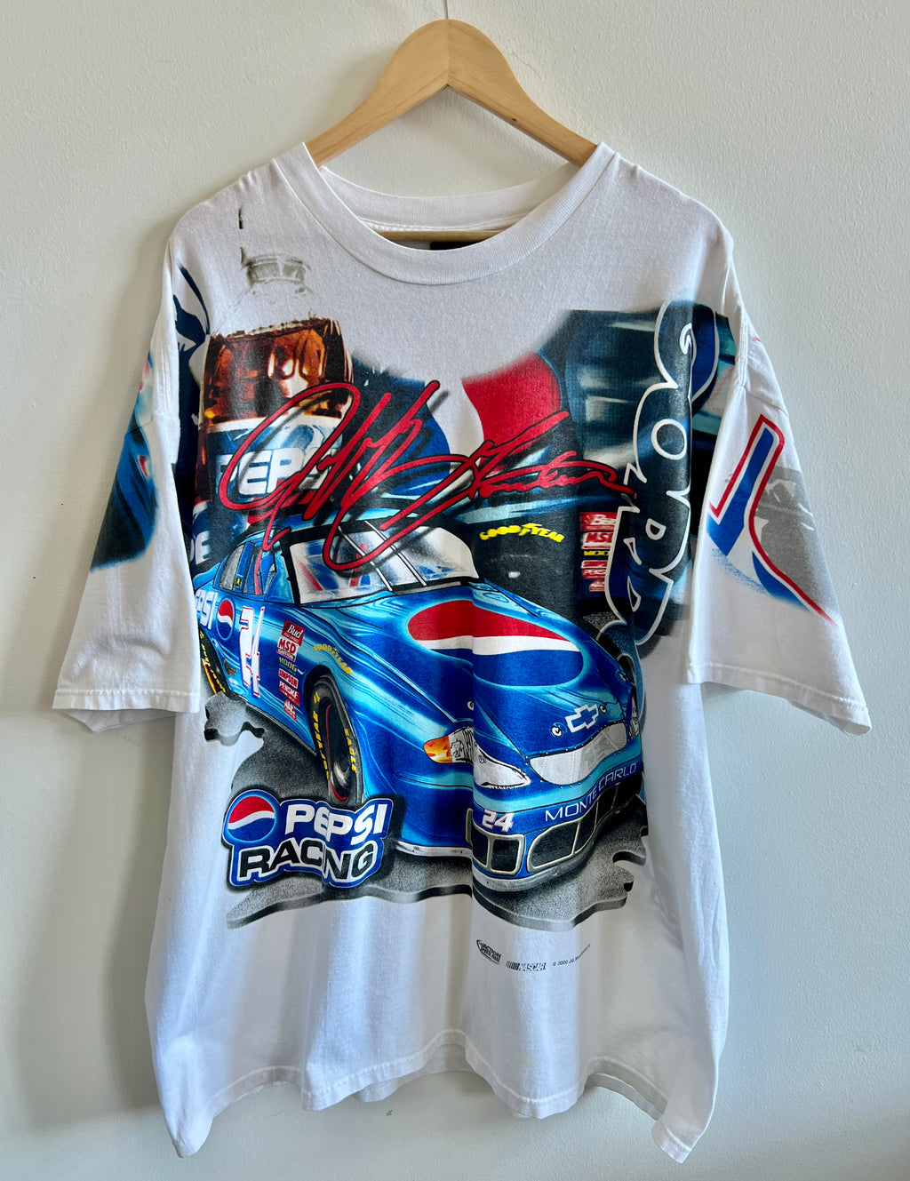 Vintage Pepsi Racing Jeff Gordon ’00 T-Shirt – XXL/XXXL