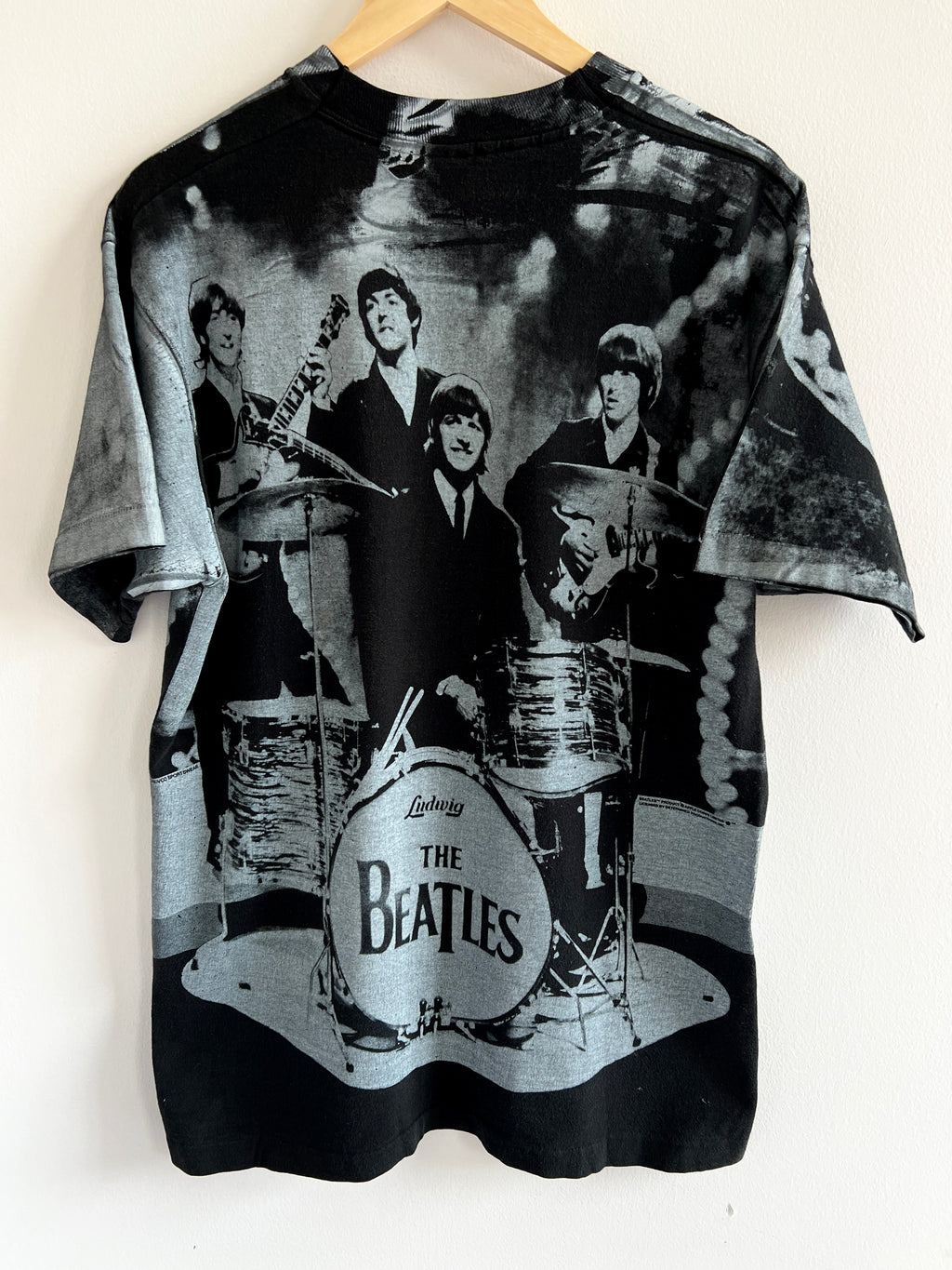 Vintage The Beatles ’90s All-Over Print T-Shirt – L