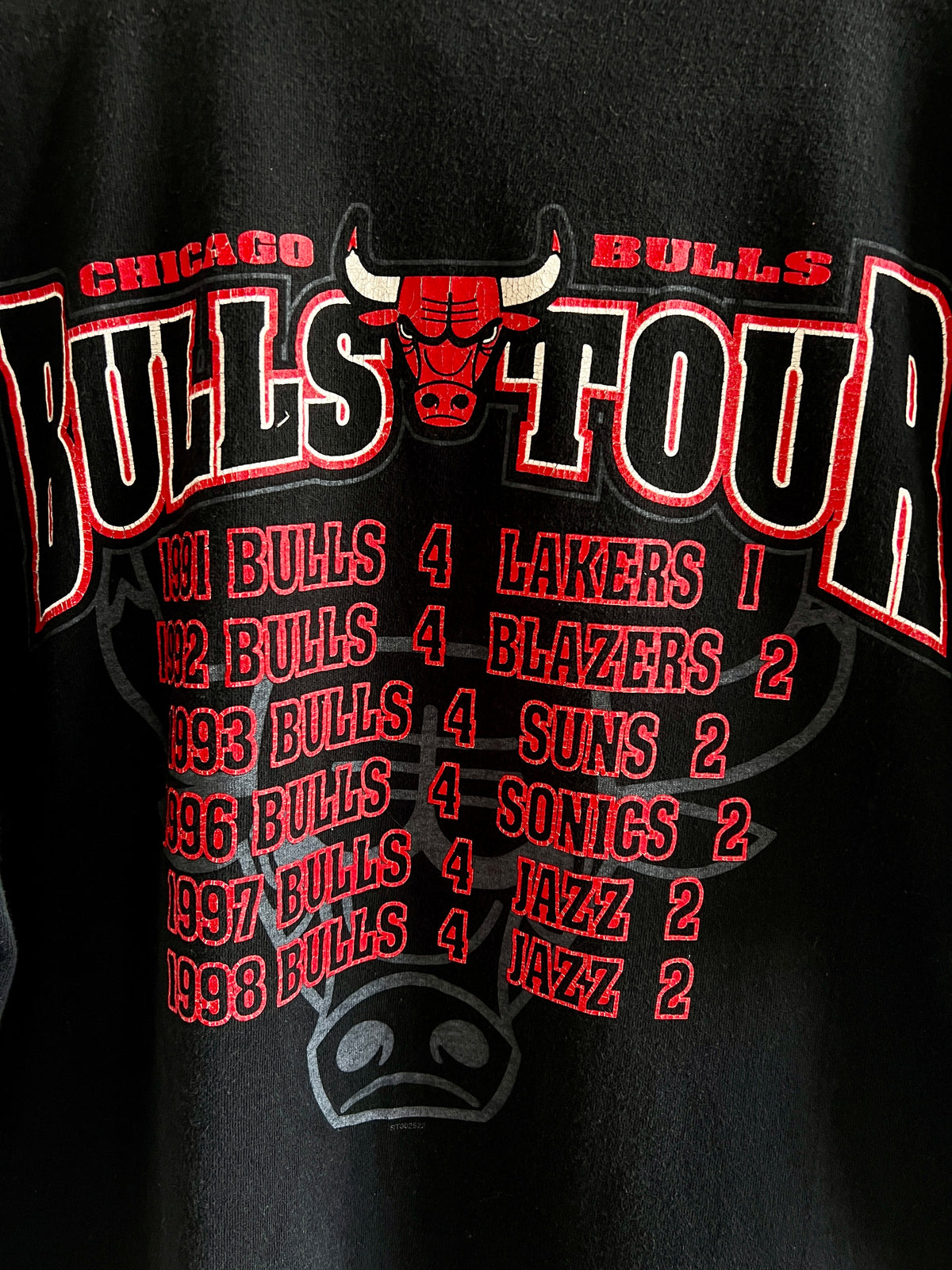 Vintage Chicago Bulls NBA Champions ’98 T-Shirt – L/XL