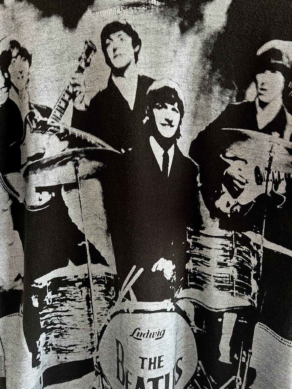 Vintage The Beatles ’90s All-Over Print T-Shirt – L