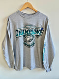 Vintage Philadelphia Eagles NFC East Champions ’04 Long-Sleeve T-Shirt – L
