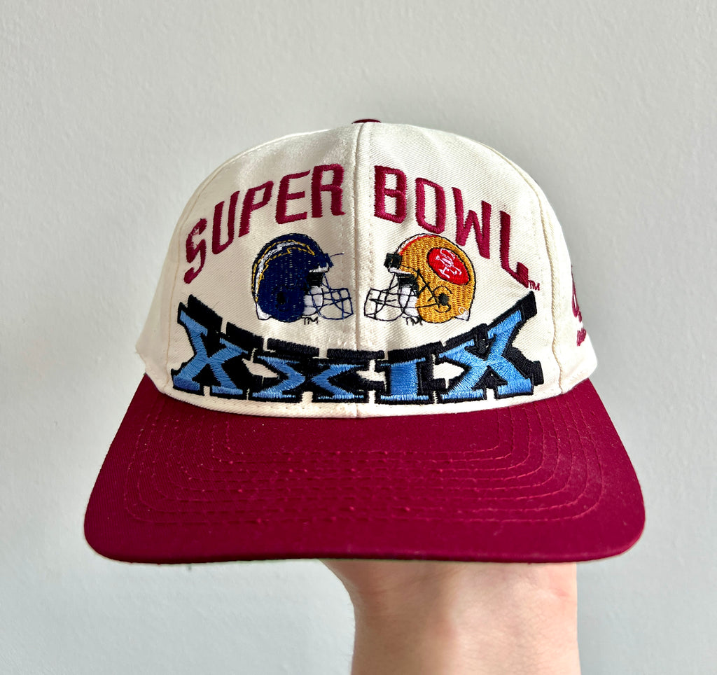 Vintage Super Bowl XXIX Chargers vs. 49ers ’95 Snapback Hat