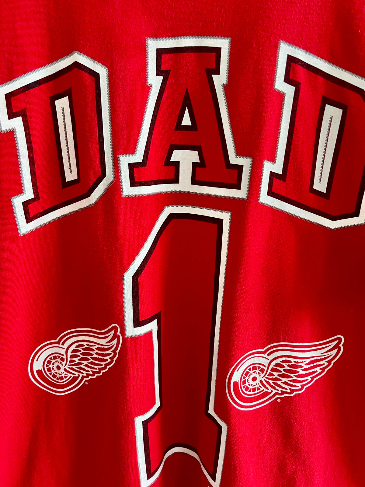 Vintage Detroit Red Wings Dad ’90s T-Shirt – XL Tall