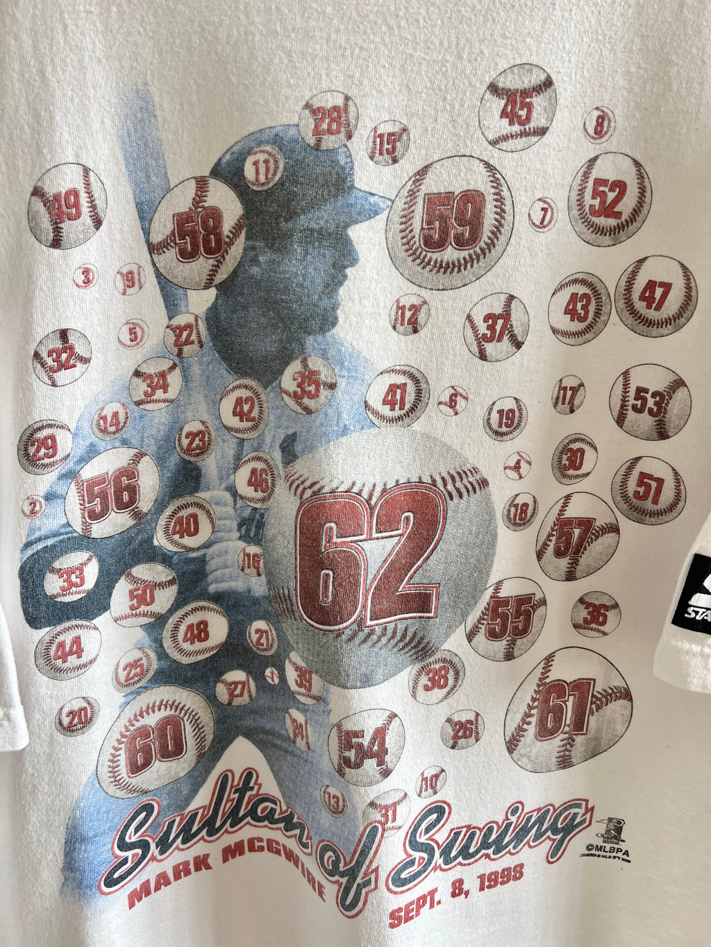 Vintage Mark McGwire Home Run ’98 T-Shirt – XL