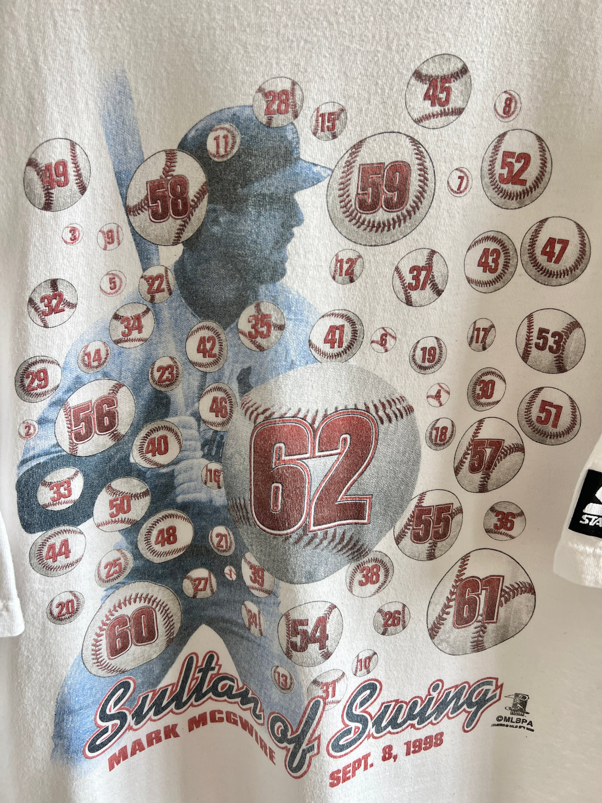 Vintage Mark McGwire Home Run ’98 T-Shirt – XL
