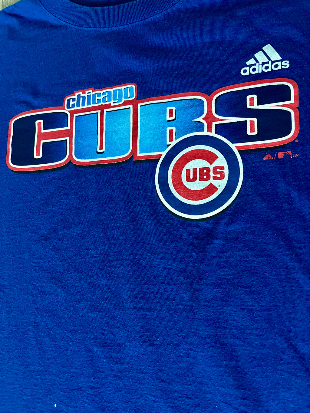 Vintage Chicago Cubs Adidas ’03 T-Shirt – L/XL