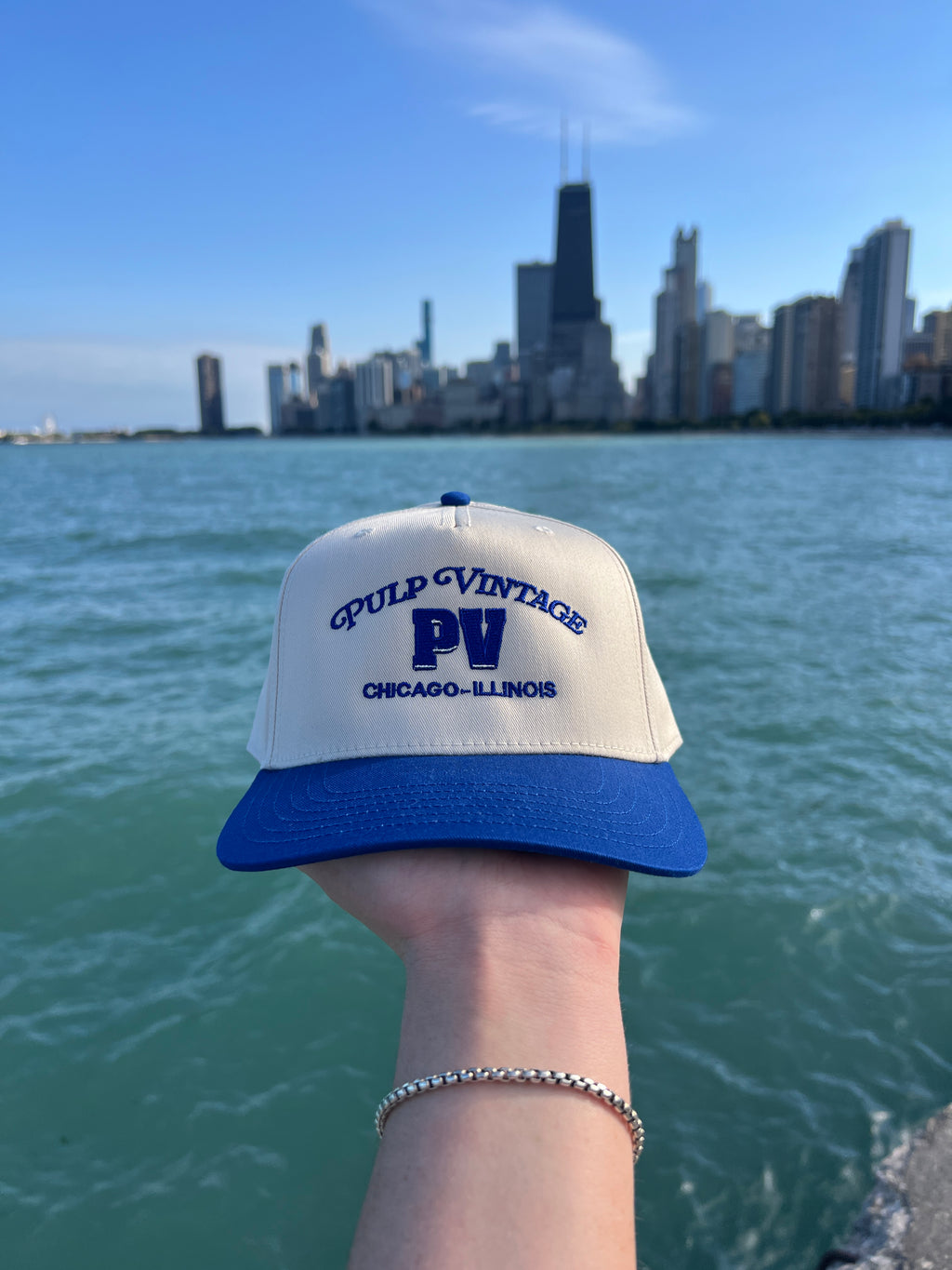 Pulp Vintage Chicago Snapback Hat