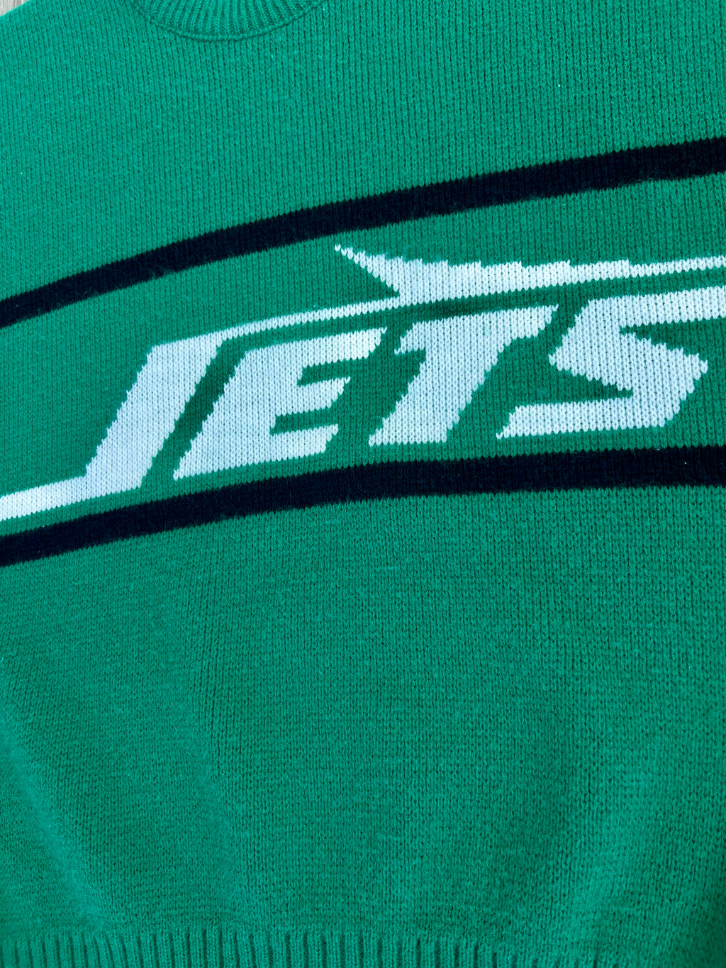 Vintage New York Jets '80s Cliff Engle Sweater - L