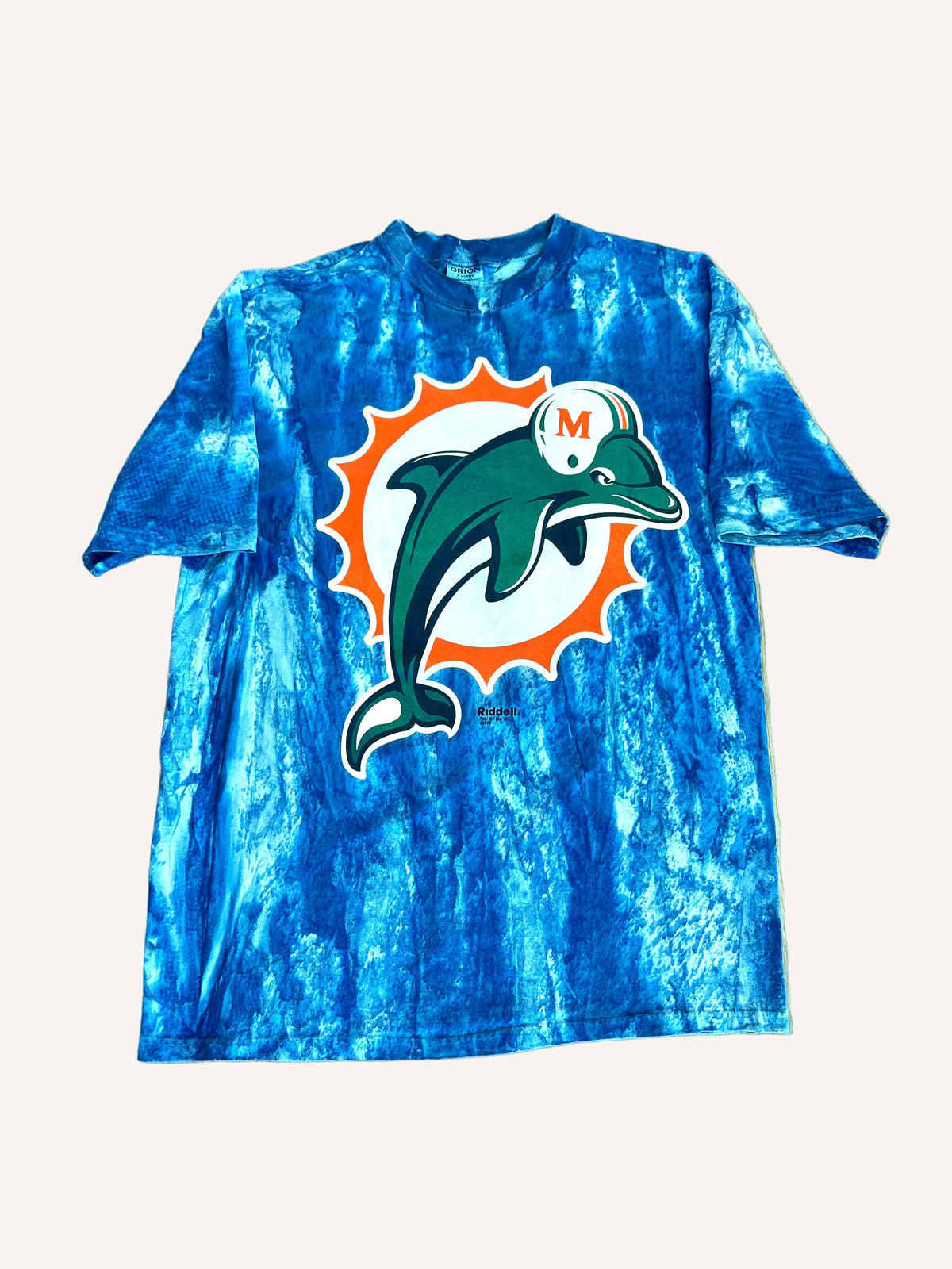 Vintage Miami Dolphins '98 Tie-Dye T-Shirt - XL