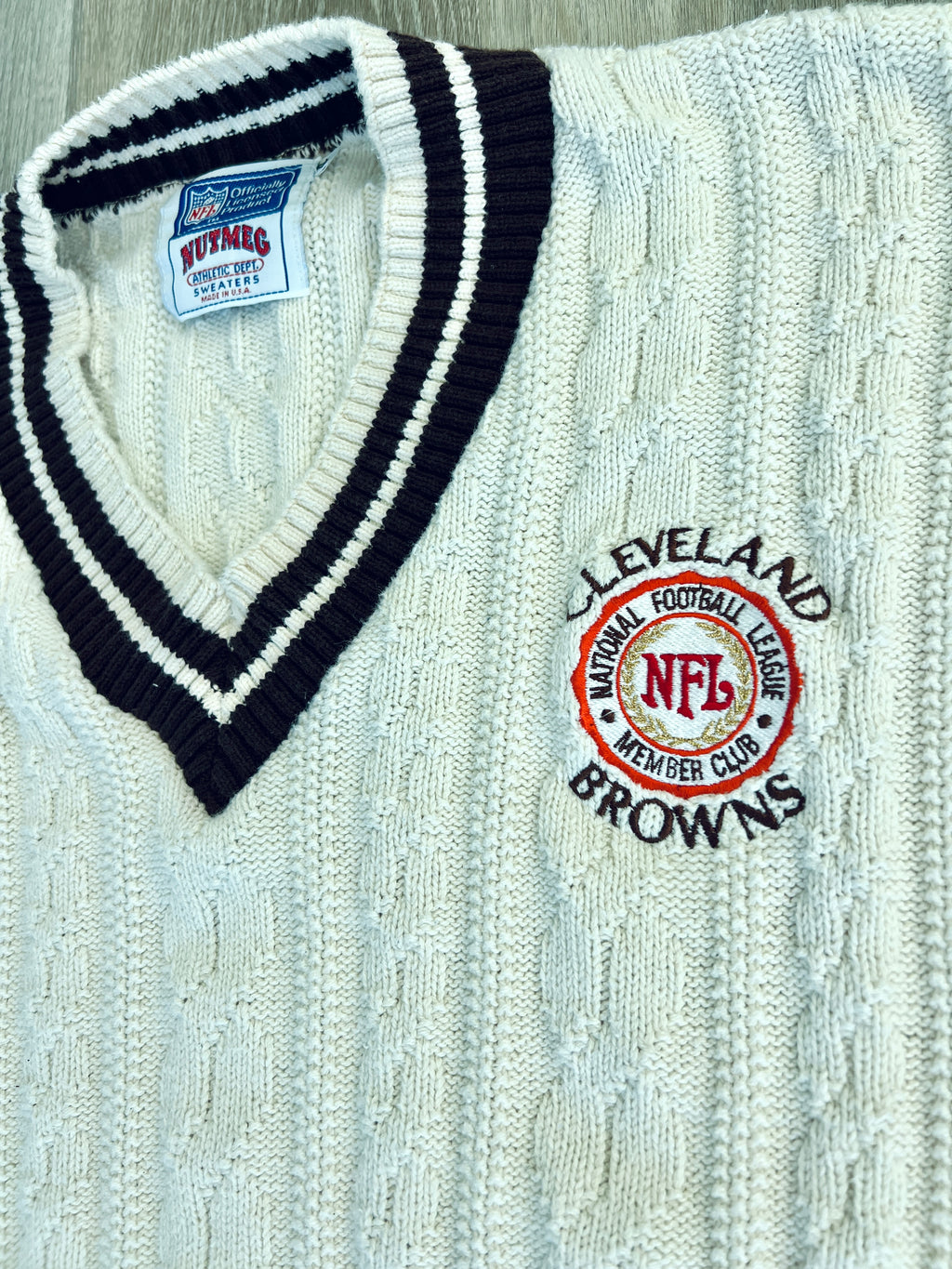 Vintage Cleveland Browns '90s Sweater - XL