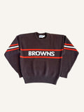 Vintage Cleveland Browns '80s Cliff Engle Sweater - L