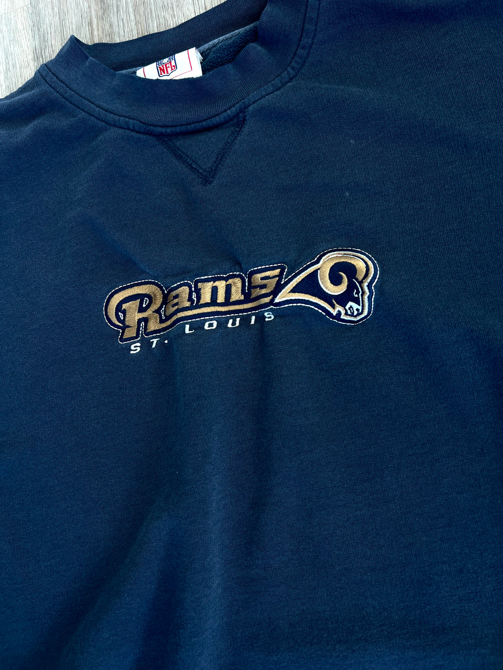 Vintage St. Louis Rams '00s Crewneck Sweatshirt - XL