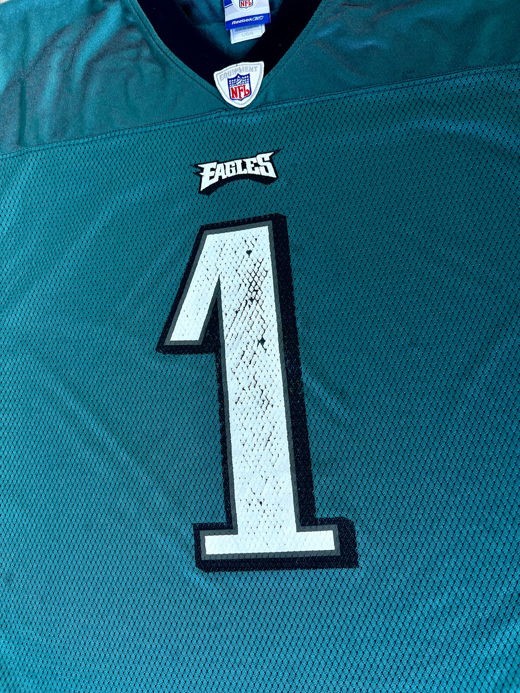 Vintage Philadelphia Eagles '00s Reebok Fan Jersey - L/XL